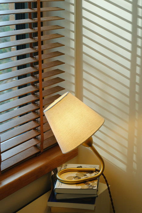 Ohook Wall Lamp / Table Lamp – Vintage Design, Adjustable Brass Wall Lamp
