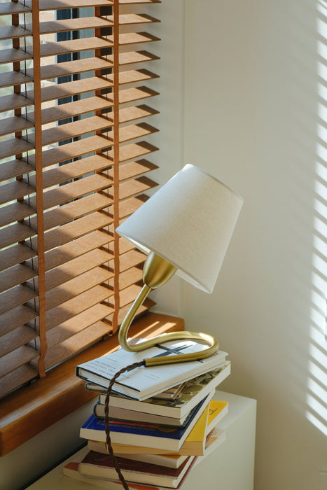 Ohook Wall Lamp / Table Lamp – Vintage Design, Adjustable Brass Wall Lamp