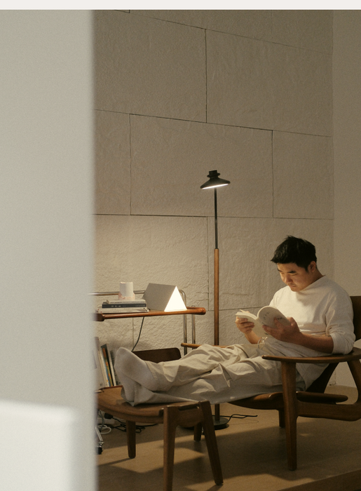 Booknest Wall & Table Lamp – Cast Iron, Dual-Layer Finish, Multi-Functional Storage Design