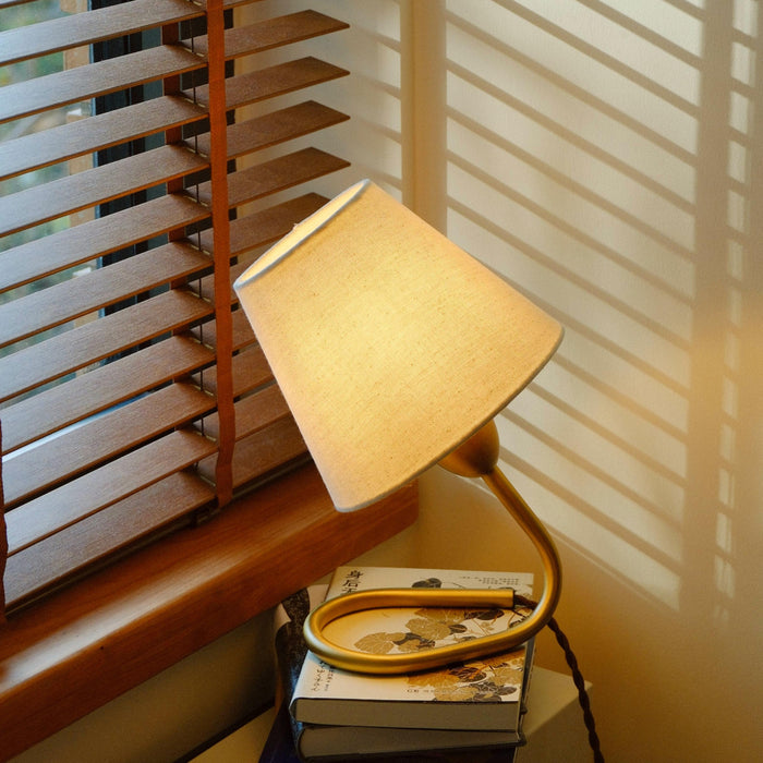 Ohook Wall Lamp / Table Lamp – Vintage Design, Adjustable Brass Wall Lamp