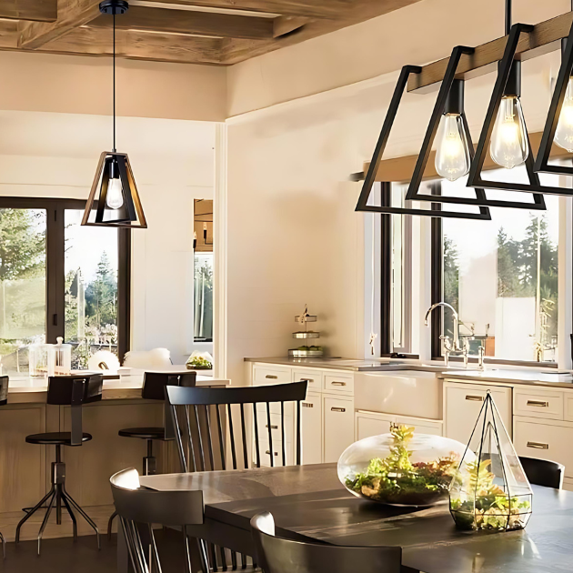 Modern Farmhouse Lighting Aesthetics by Santostock