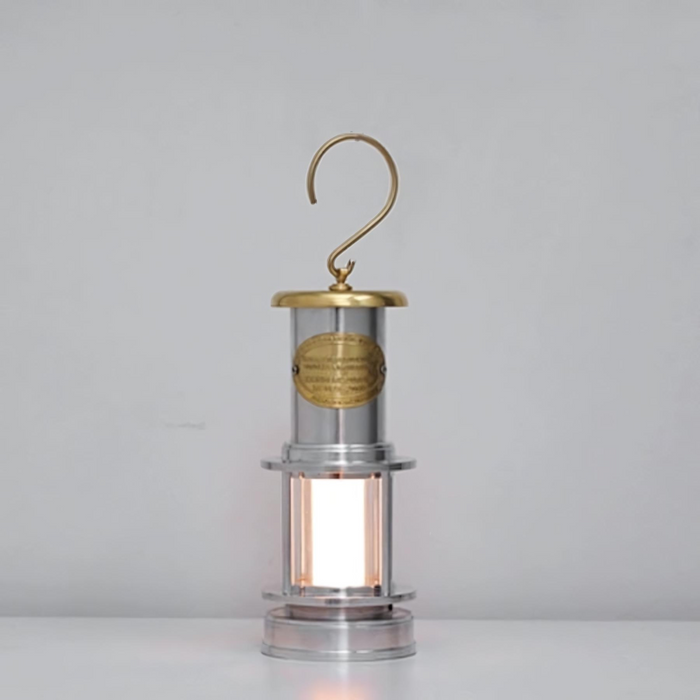 Rechargeable Vintage Lantern - Long-lasting Outdoor Camping Light with Touch Control