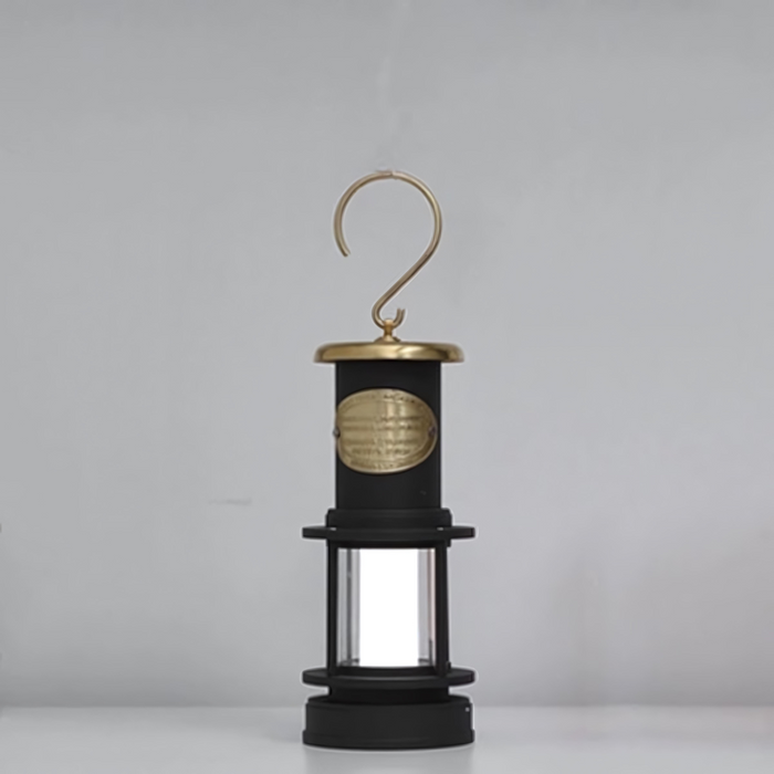 Rechargeable Vintage Lantern - Long-lasting Outdoor Camping Light with Touch Control