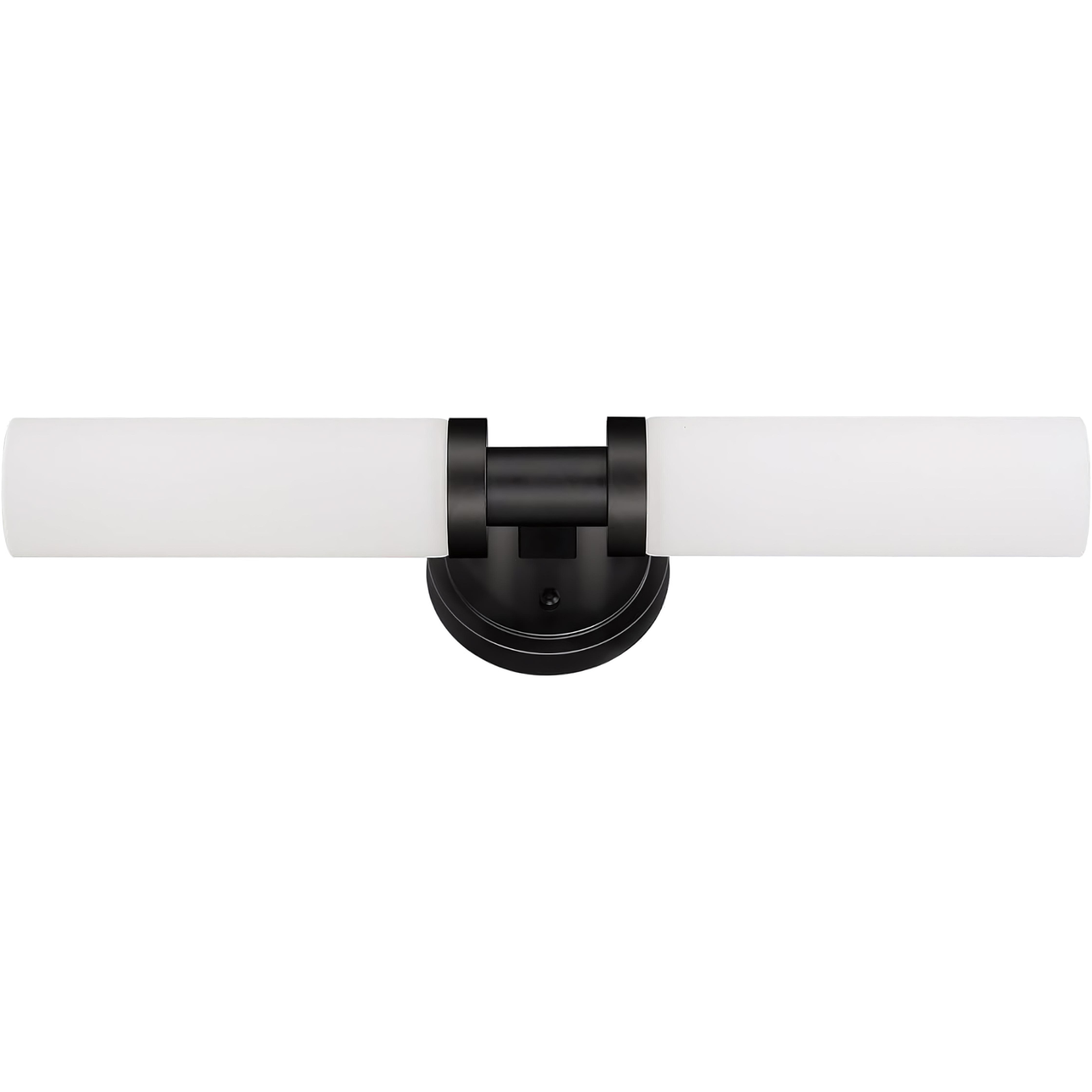 Upgrade your Bathroom with Sleek 2-Light Brushed Nickel Vanity Fixture